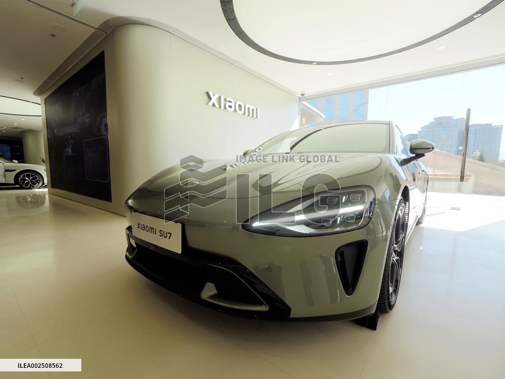 Xiaomi Home SU7 in Beijing