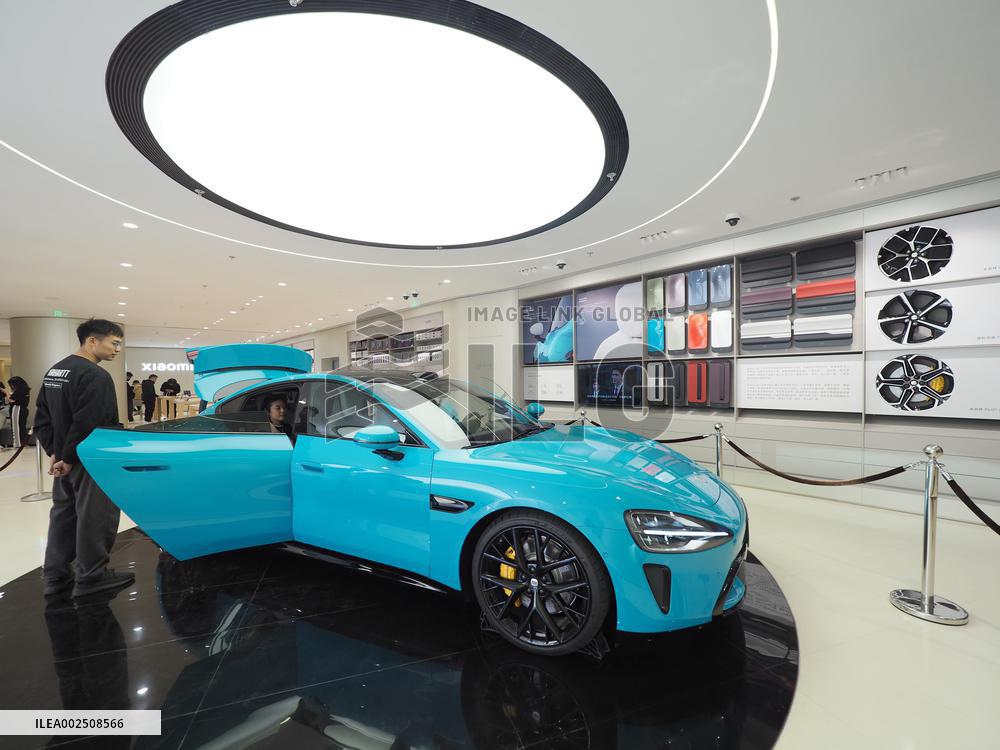 Xiaomi Home SU7 in Beijing