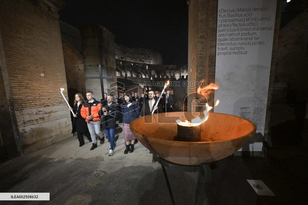 Pope Francis Skips Good Friday Procession at Rome's Colosseum - Rome