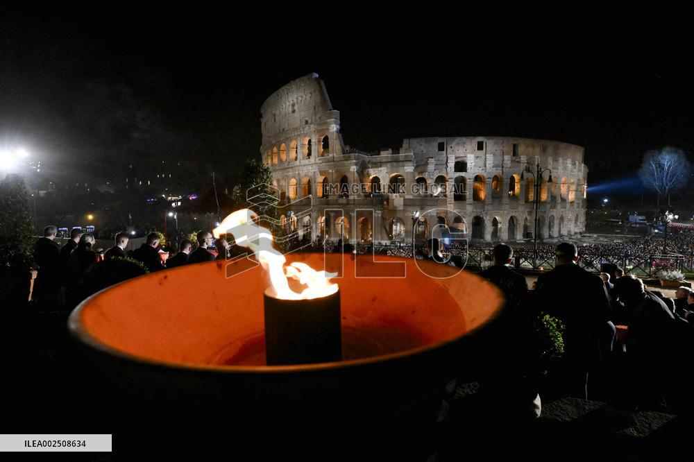 Pope Francis Skips Good Friday Procession at Rome's Colosseum - Rome