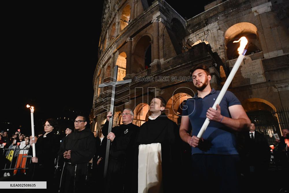 Pope Francis Skips Good Friday Procession at Rome's Colosseum - Rome