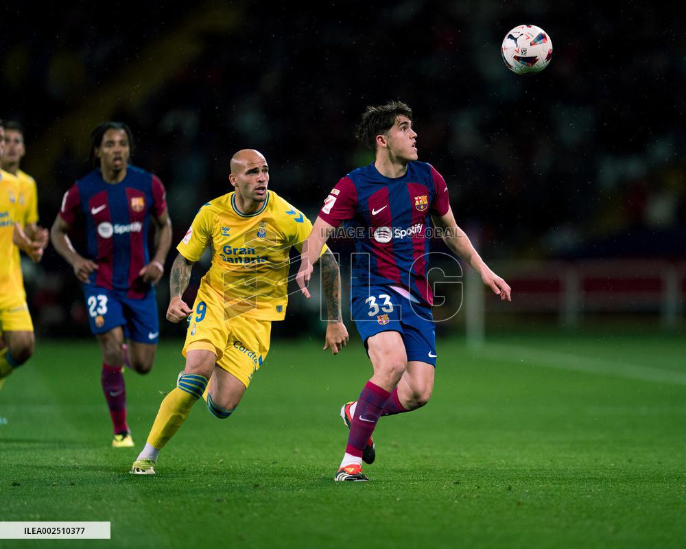 (SP)SPAIN-BARCELONA-FOOTBALL-LA LIGA-BARCELONA VS LAS PALMAS