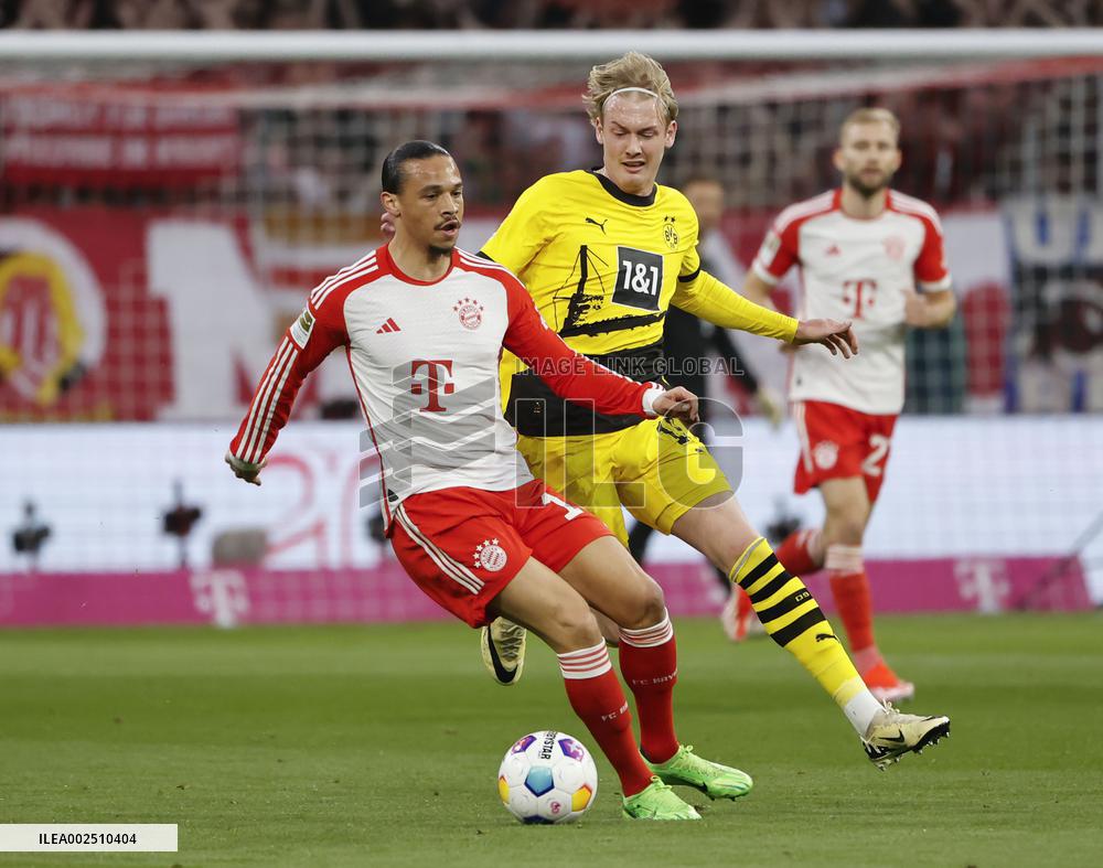 (SP)GERMANY-MUNICH-FOOTBALL-BUNDESLIGA-BAYERN MUNICH VS DORTMUND