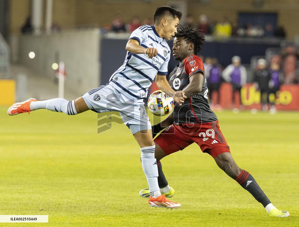 (SP)CANADA-TORONTO-FOOTBALL-MLS-TORONTO FC VS SPORTING KANSAS CITY