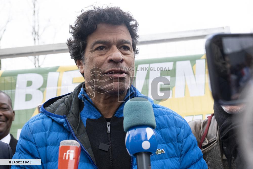 Inauguration of New Street of Athletes' Village - Saint Ouen