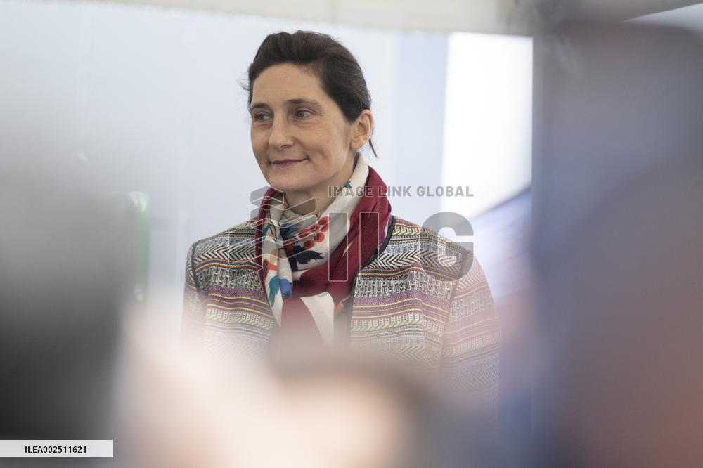 Inauguration of New Street of Athletes' Village - Saint Ouen