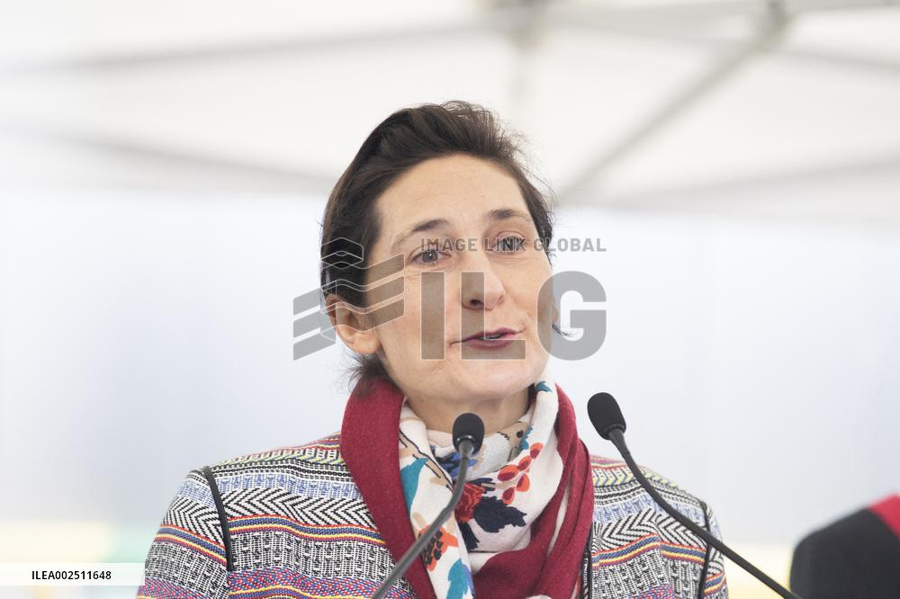 Inauguration of New Street of Athletes' Village - Saint Ouen