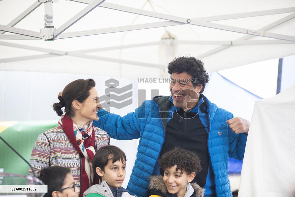 Inauguration of New Street of Athletes' Village - Saint Ouen