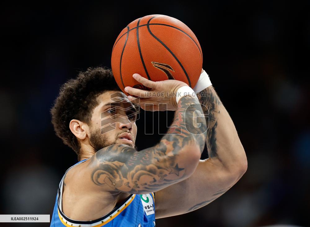 (SP)CHINA-BEIJING-BASKETBALL-CBA-BEIJING DUCKS VS NINGBO ROCKETS(CN)