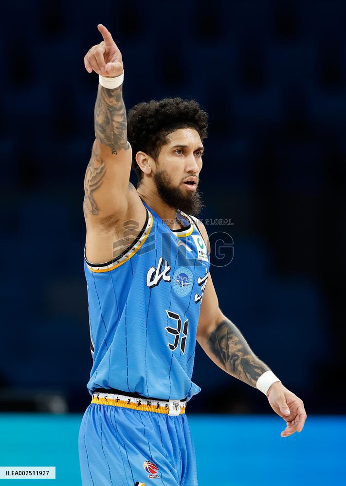 (SP)CHINA-BEIJING-BASKETBALL-CBA-BEIJING DUCKS VS NINGBO ROCKETS(CN)