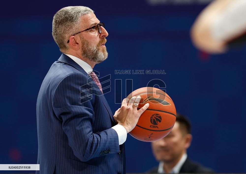(SP)CHINA-BEIJING-BASKETBALL-CBA-BEIJING DUCKS VS NINGBO ROCKETS(CN)