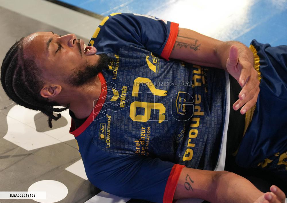French Handball championship Cesson Rennes MH v Saint-Raphael VH
