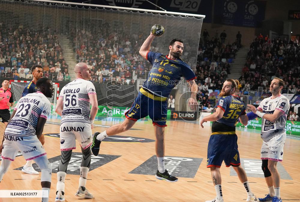 French Handball championship Cesson Rennes MH v Saint-Raphael VH