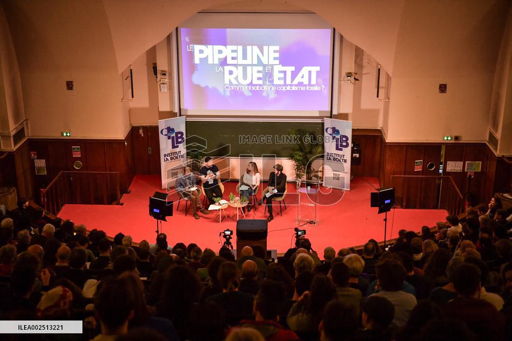 Conference of Andreas Malm - Paris