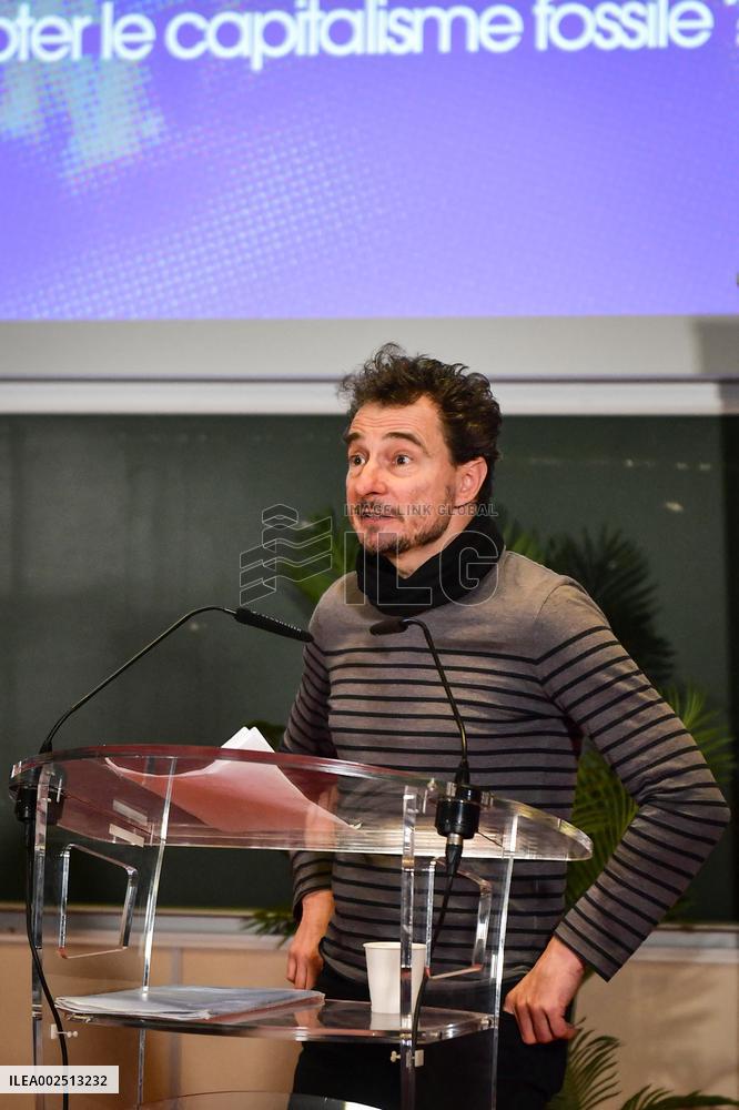 Conference of Andreas Malm - Paris