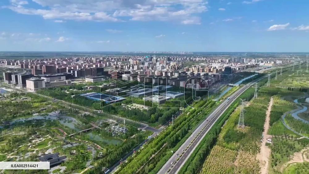 Technological innovation empowers development in China's "city of the future"