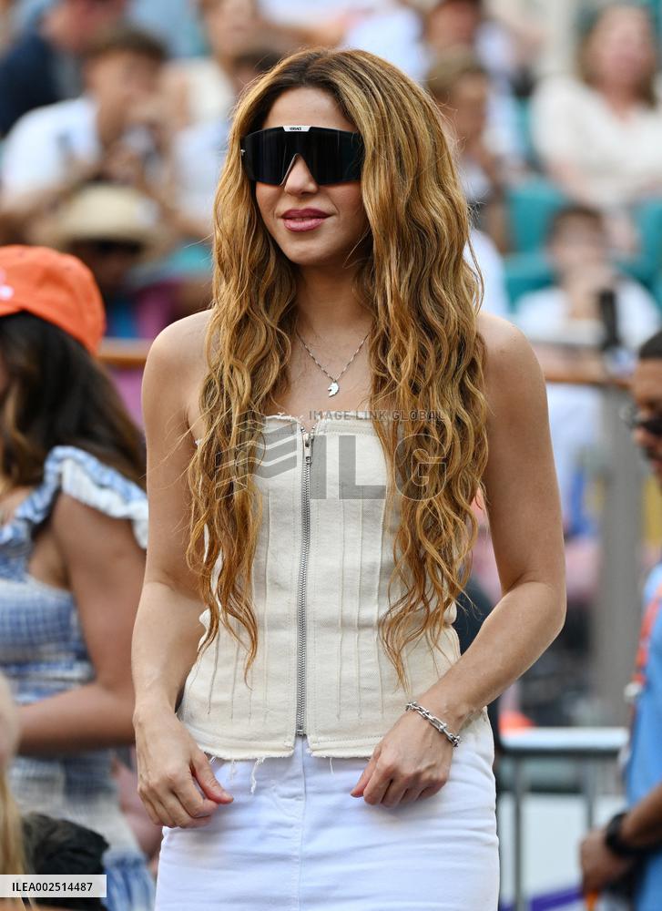 Shakira At Miami Open - FL