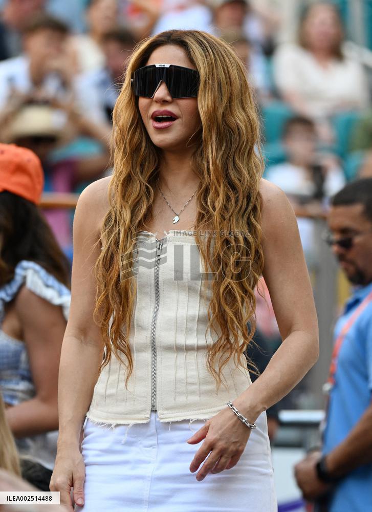 Shakira At Miami Open - FL