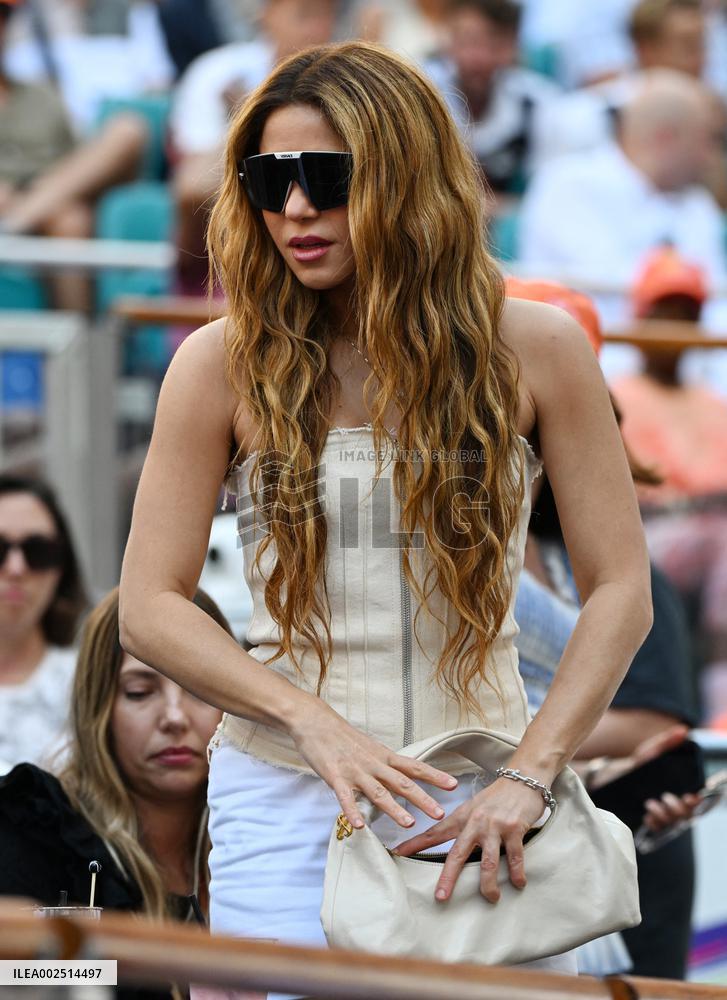 Shakira At Miami Open - FL