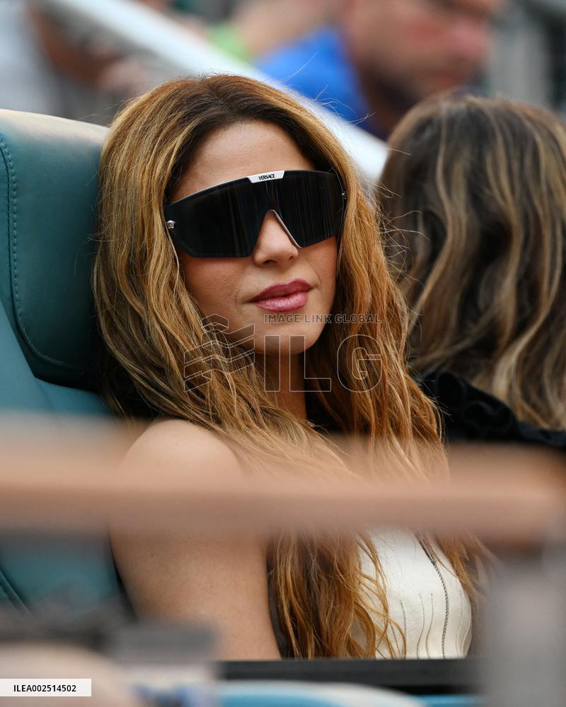 Shakira At Miami Open - FL