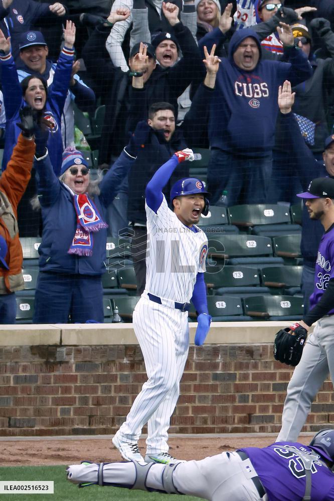 Baseball: Rockies vs. Cubs