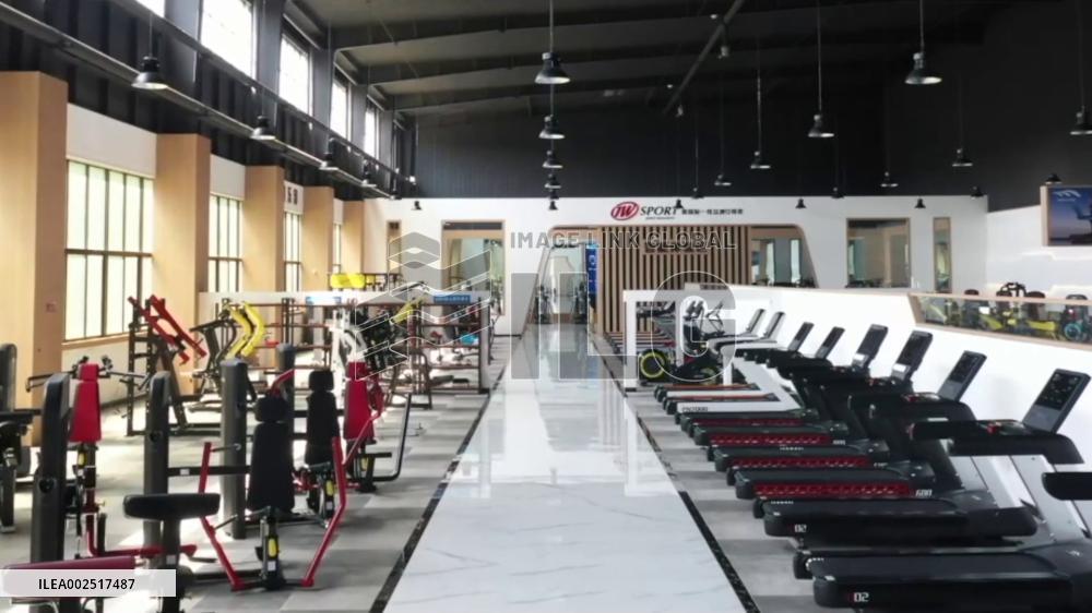 Eastern Chinese county exports "fitness" to global market