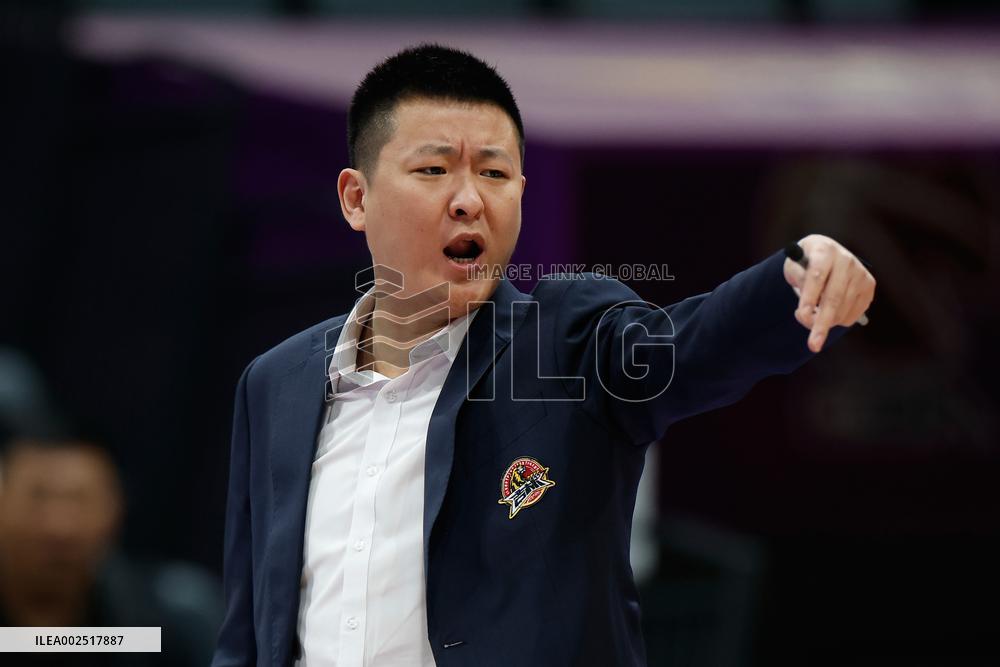 (SP)CHINA-BEIJING-BASKETBALL-CBA-BEIJING ROYAL FIGHTERS VS JILIN NORTHEAST TIGERS(CN)