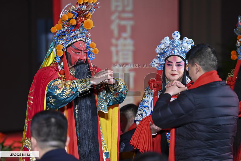 (ChineseToday)CHINA-SHANXI-JIN OPERA-INHERITOR (CN)