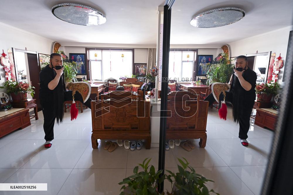 (ChineseToday)CHINA-SHANXI-JIN OPERA-INHERITOR (CN)