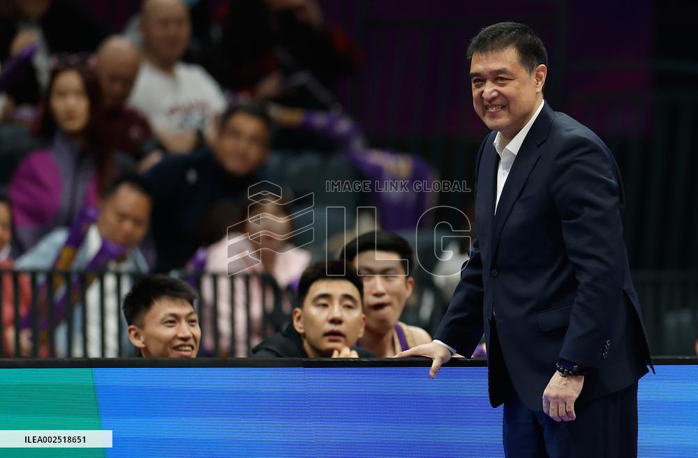 (SP)CHINA-BEIJING-BASKETBALL-CBA-BEIJING ROYAL FIGHTERS VS JILIN NORTHEAST TIGERS(CN)