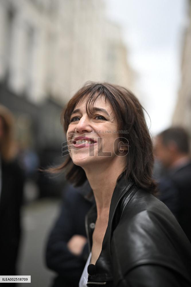 Unveiling Ceremony Of The Maison Des Illustres Plaque - Paris