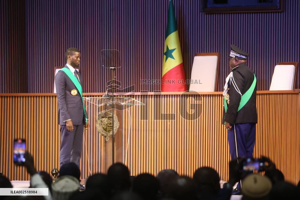 SENEGAL-DIAMNIADIO-PRESIDENT-BASSIROU DIOMAYE FAYE-SWEARING-IN
