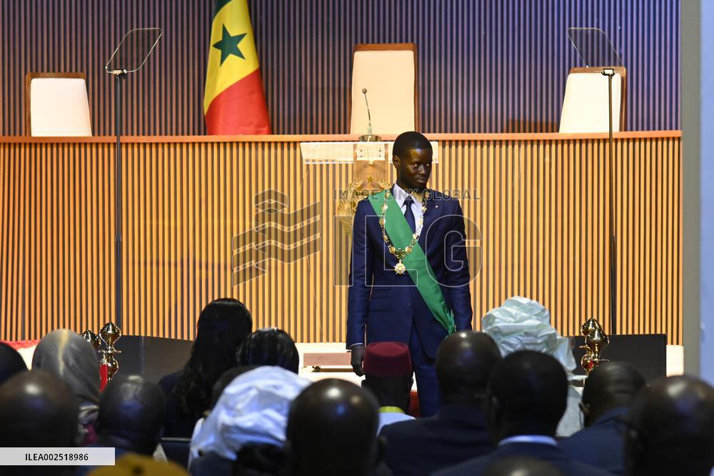 SENEGAL-DIAMNIADIO-PRESIDENT-BASSIROU DIOMAYE FAYE-SWEARING-IN