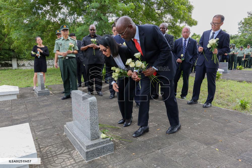 TANZANIA-DAR ES SALAAM-DECEASED CHINESE EXPERTS-COMMEMORATION