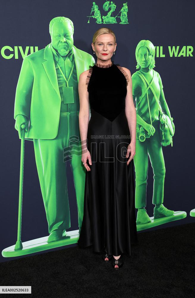 A24'S Civil War Los Angeles Premiere - LA