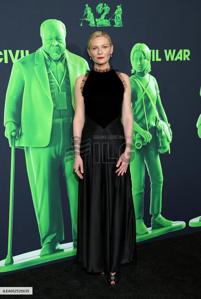 A24'S Civil War Los Angeles Premiere - LA