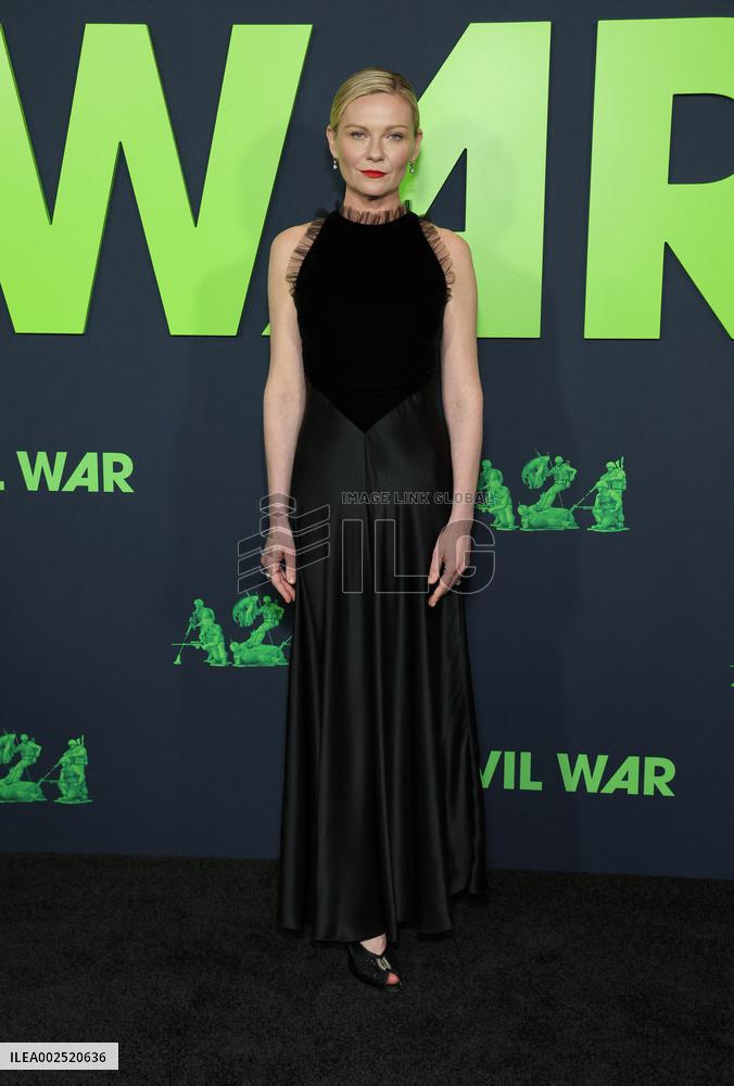 A24'S Civil War Los Angeles Premiere - LA