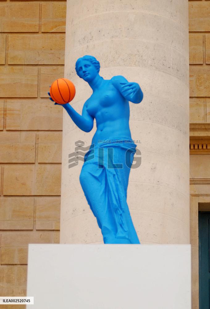 Inauguration Of The installation 'La Beaute et le Geste' - Paris