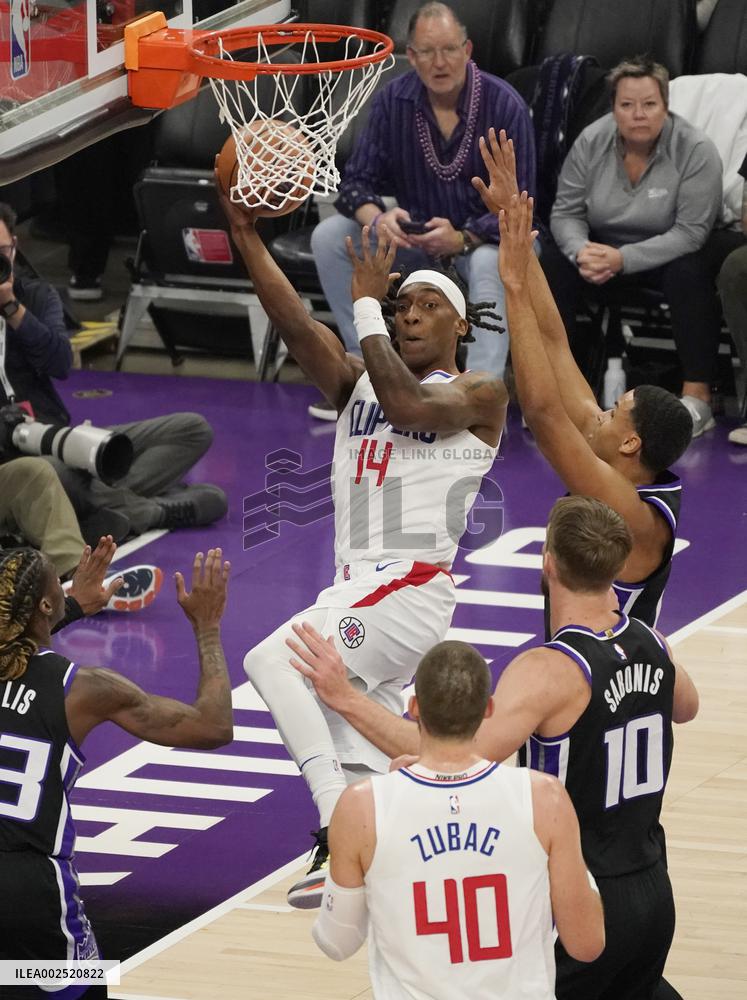 (SP)U.S.-SACRAMENTO-BASKETBALL-NBA-KINGS VS CLIPPERS
