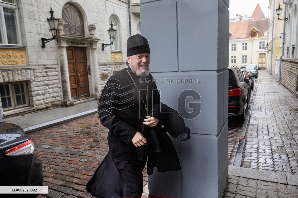 Representatives of the Russian Orthodox Church at the Ministry of the Interior