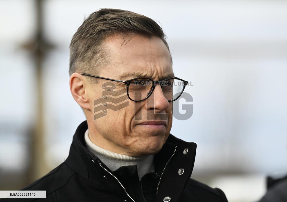 Finnish President Stubb visiting Ukraine