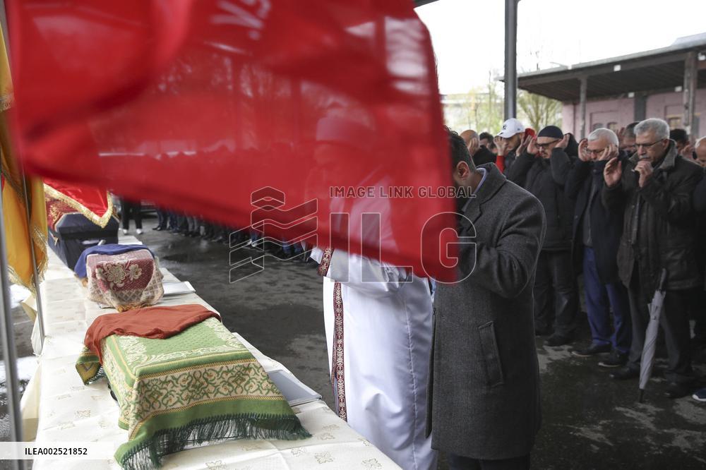 Funeral Of Turkish-Bulgarian Family Killed In Arson Attack In Solingen