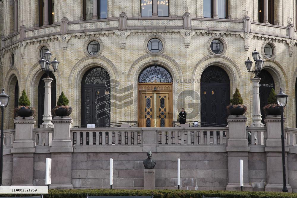 NORWAY-OSLO-PARLIAMENT BUILDING