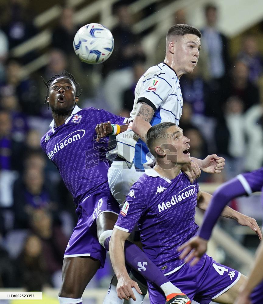 (SP)ITALY-FLORENCE-FOOTBALL-ITALIAN CUP-SEMIFINAL-FIORENTINA VS ATALANTA