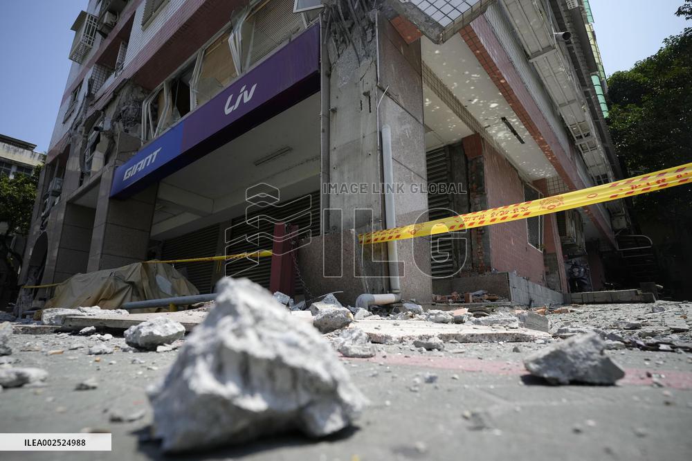 Earthquake in Taiwan