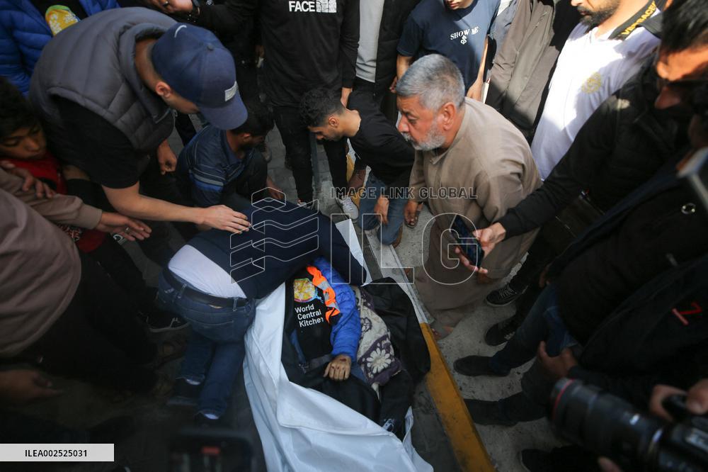 Israeli Strike Kills Seven World Central Kitchen Workers - Gaza