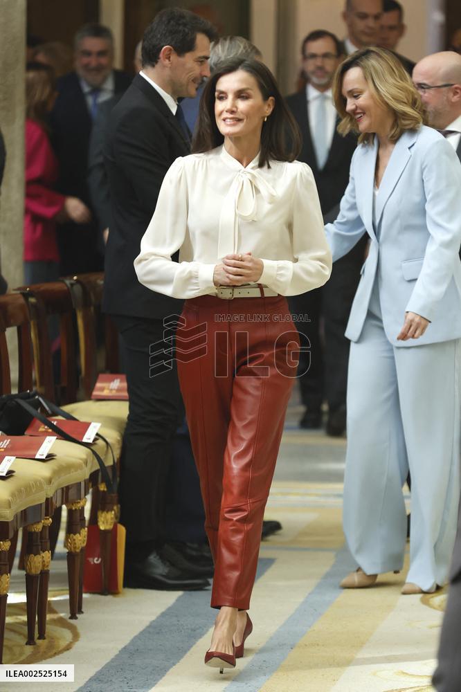 Royals At National Sports Awards - Madrid