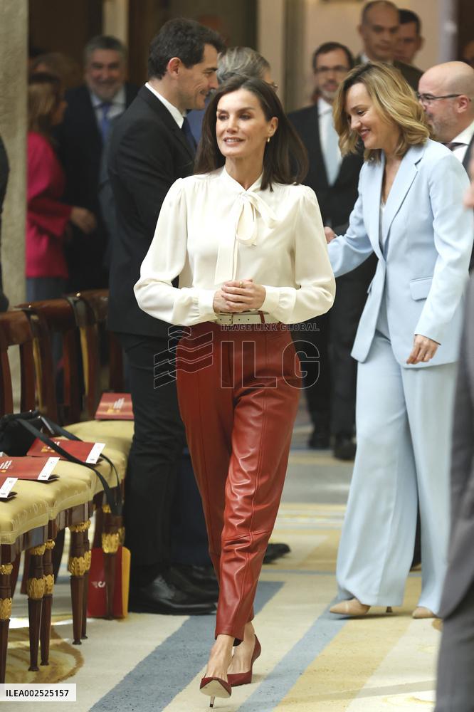 Royals At National Sports Awards - Madrid