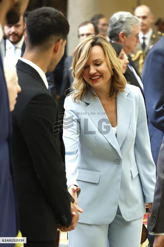 Royals At National Sports Awards - Madrid