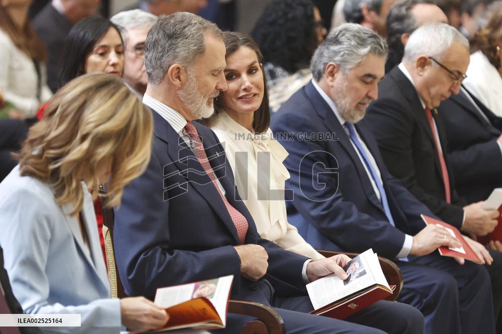 Royals At National Sports Awards - Madrid
